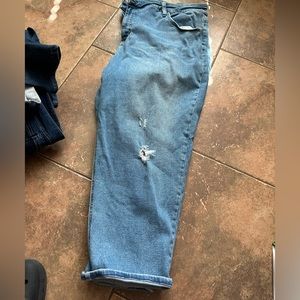 AVA & ViV 22W Mom Jeans Cropped